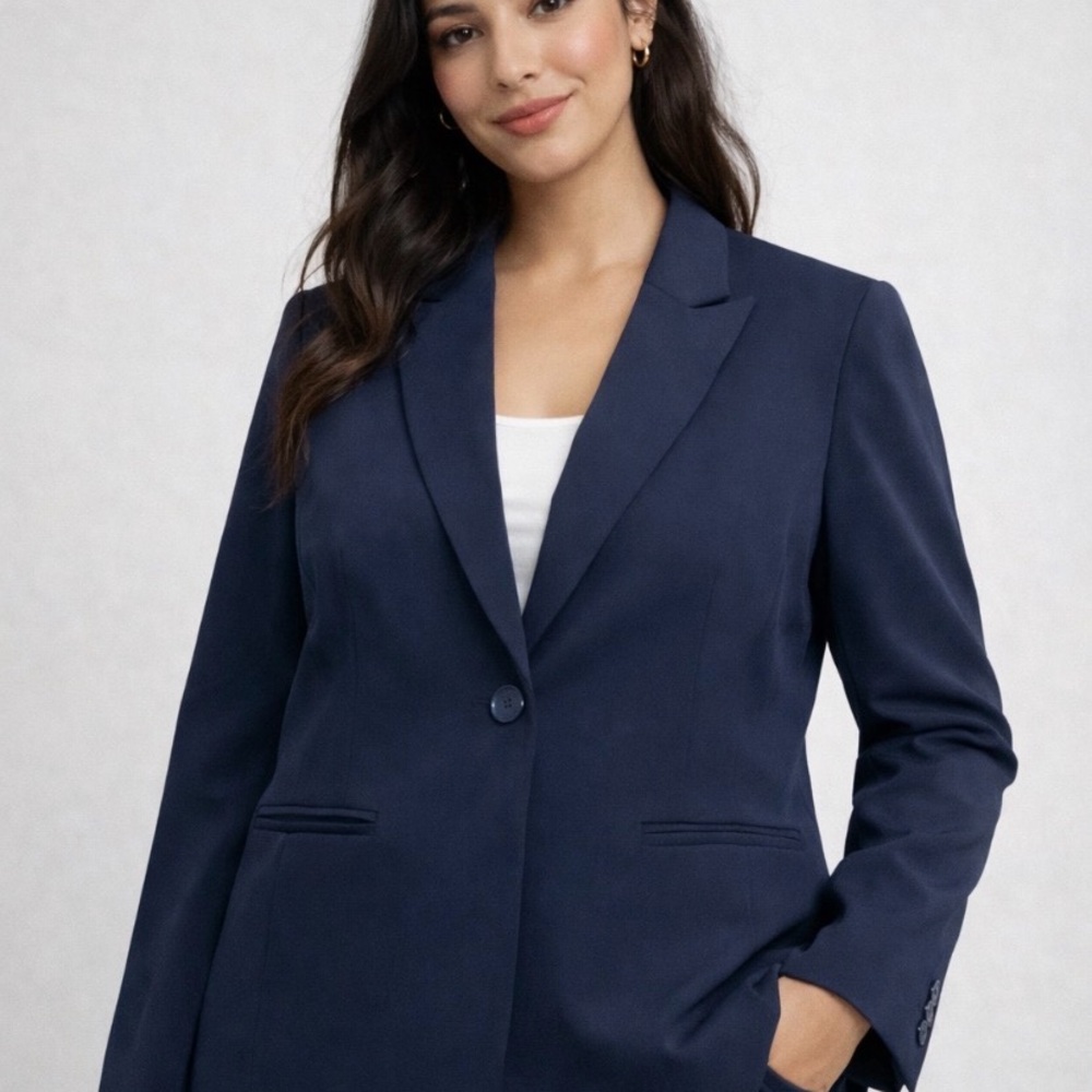 Liz Claiborne Elegant Blue Blazer